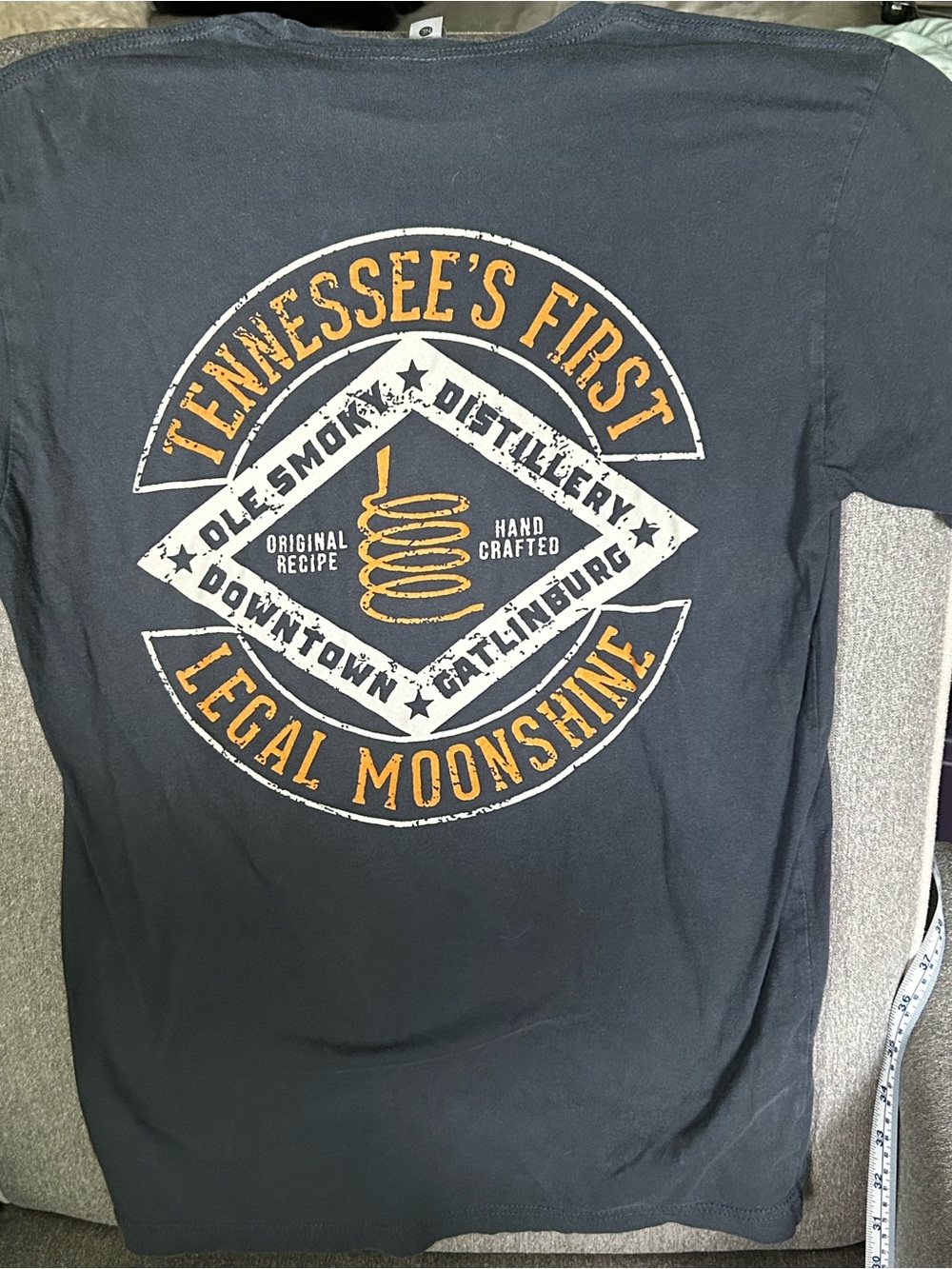 Ole Smoky Tennessee Moonshine dark grey Graphic Tee